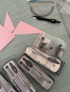 Projektív geometria és euritmia